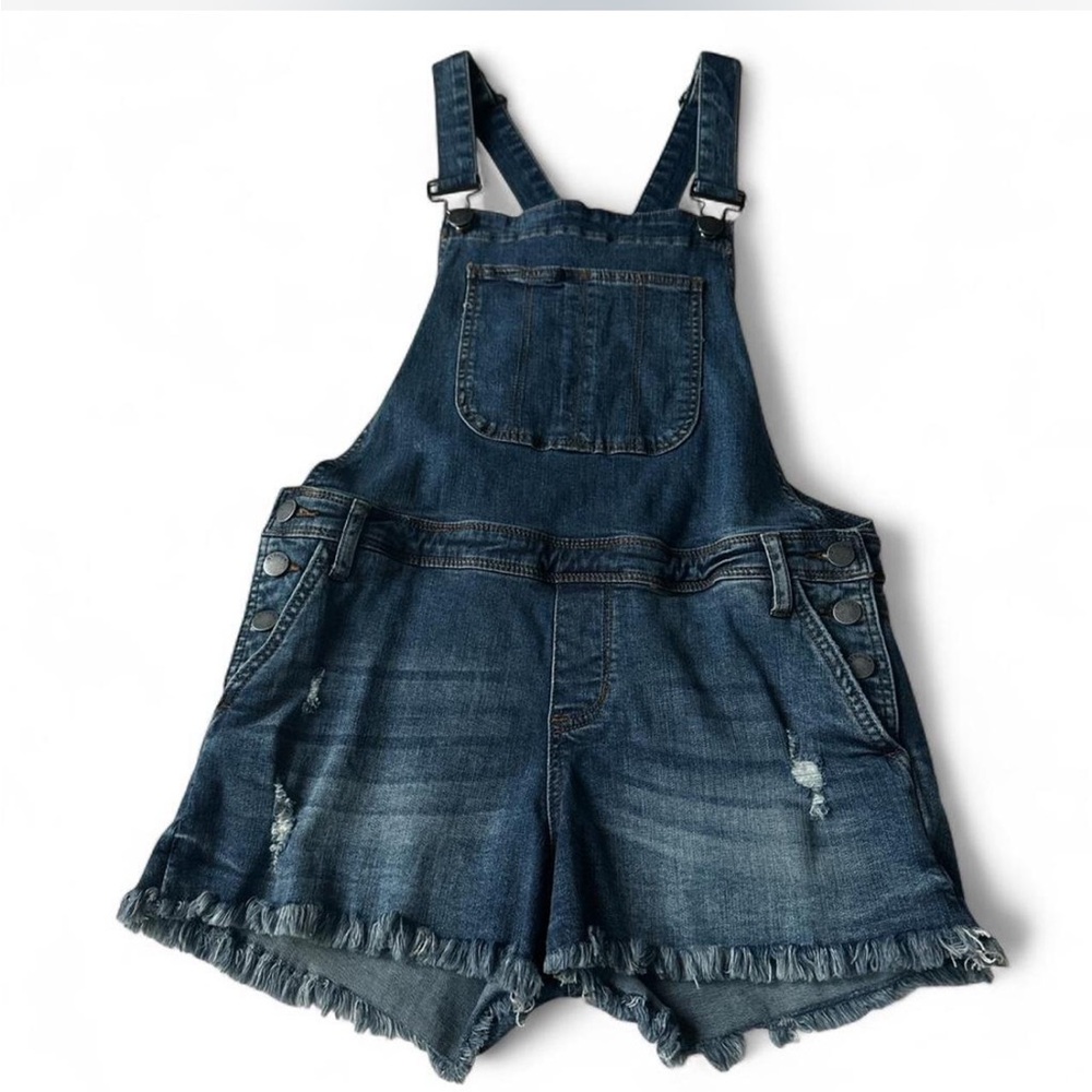 STS Blue Denim Overall Shorts